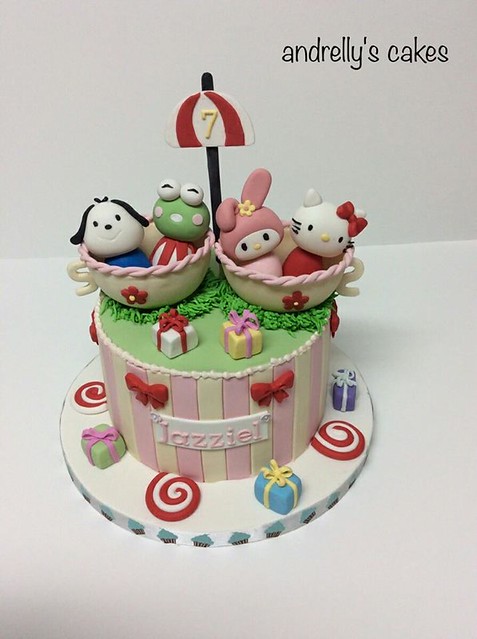 Sanrio Theme Cake by Andrelly's Cakes