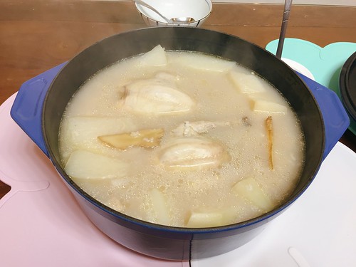20171114早餐-韓國人蔘雞粥