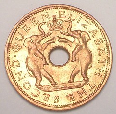 Queen Elizabeth Elepant Coin