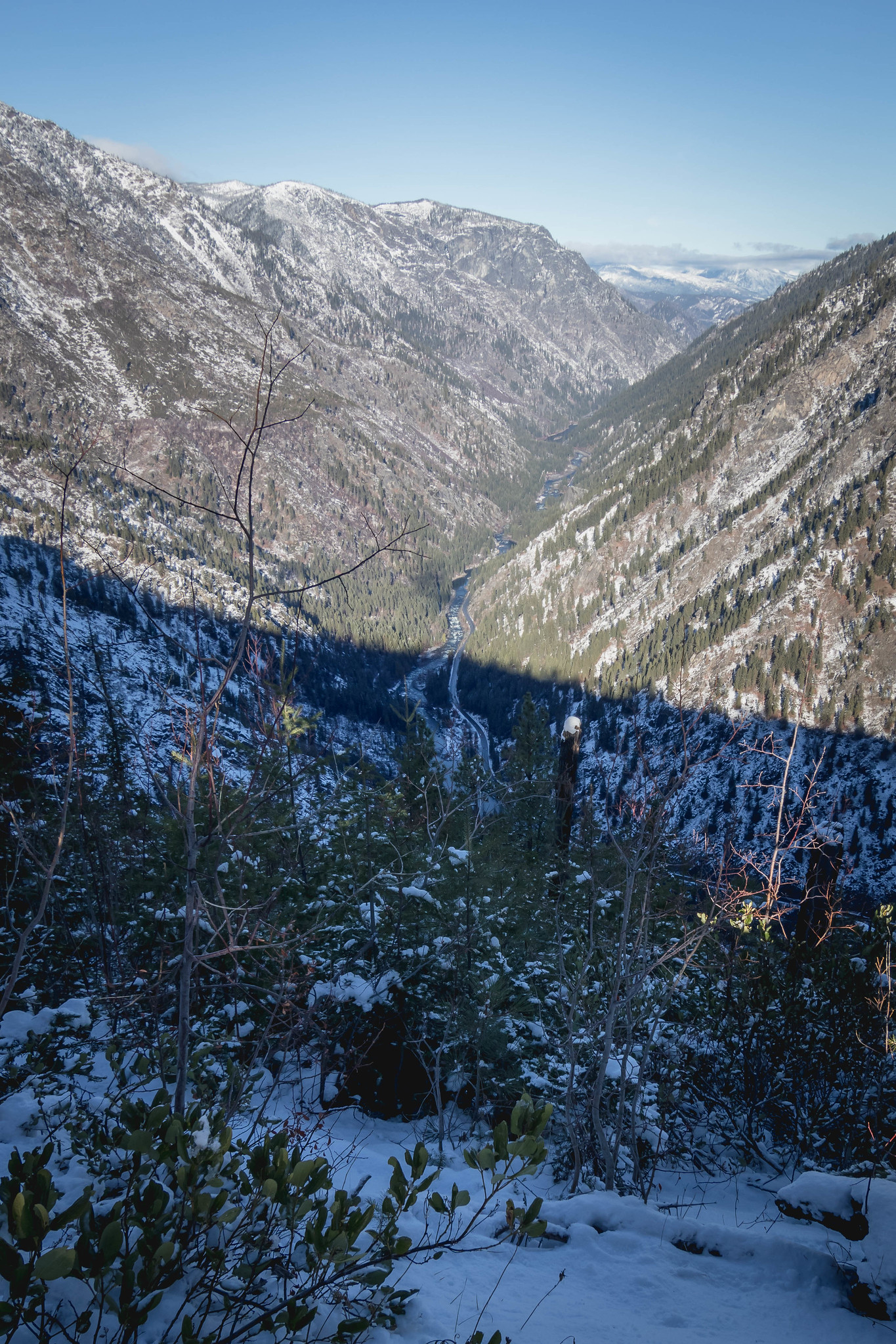 Tumwater Canyon from the saddle