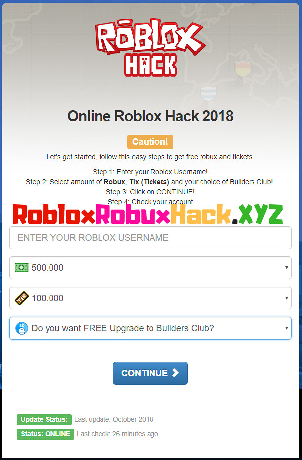 Roblox Hack No Human Verification No Offers Bux Gg Fake