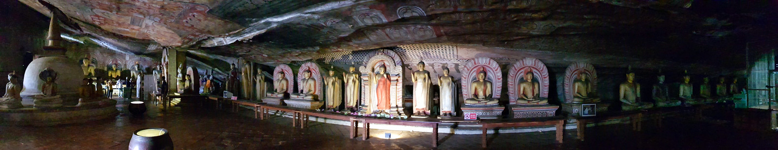 Templo de Oro de Dambulla, Cuevas de Dambulla, Sri Lanka