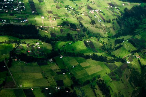 peaceonearthorg ecuador aerial pastoral land green