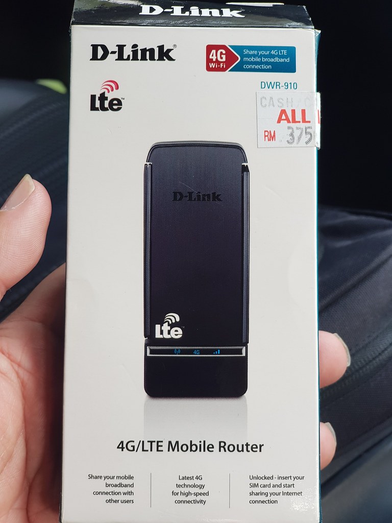 D-Link DWR-910 4G LTE USB Router