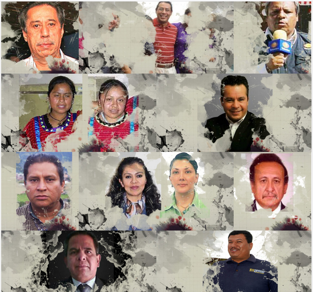 El primer proyecto de Reporteras en Guardia es un memorial en línea de los periodistas asesinados o desaparecidos en México.