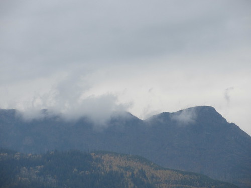 salmon arm shuswap mountain cloud bc british columbia canada