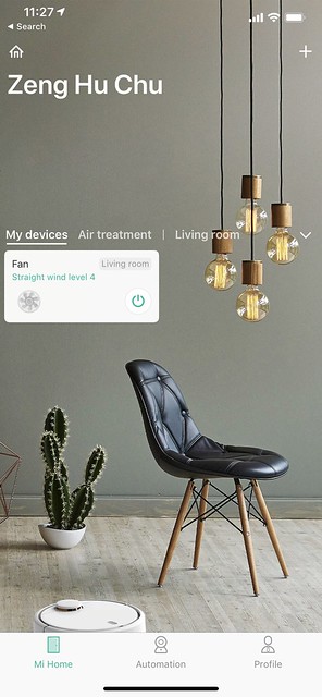Mi Home iOS App - Home After Adding Device