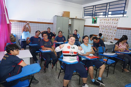 18.03.19.Escola Municipal André Vidal de Araújo abre programação alusiva a Semana da Síndrome de Down.