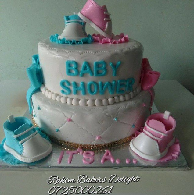Baby Shower Cake by Rakim Bakers Delight