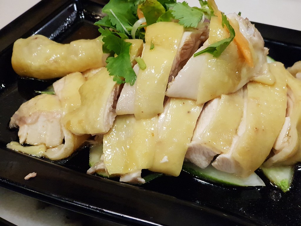 1/4 滑鸡 Steamed Chicken rm$15 @ 安记鸡饭 Restoran Onn Kee SS14