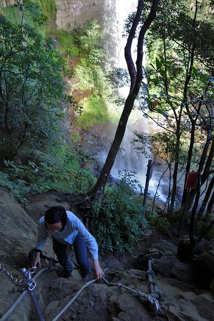 Hiking the Sandiaoling Waterfall Trail from Sandiaoling to Shifen, Taiwan
