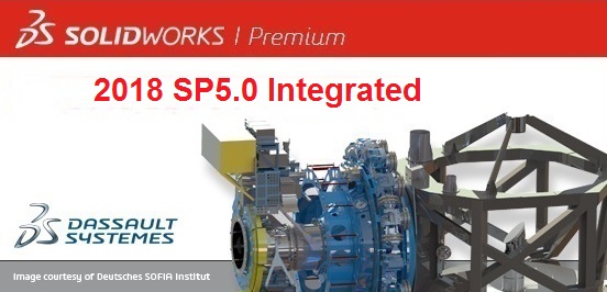 SolidWorks 2018 SP5.0 x64 full license