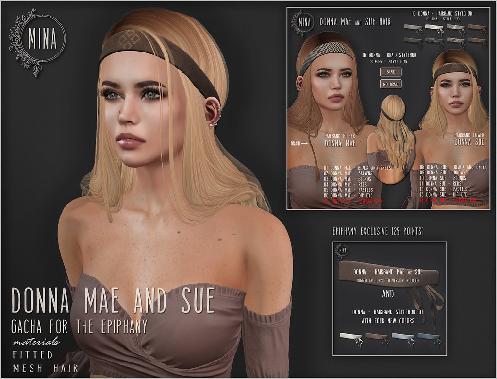 MINA Hair – Donna Mae and Sue for the Epiphany