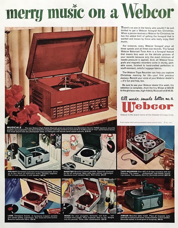 Webcor 1953