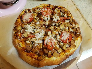 The Meat Hater's Pizza