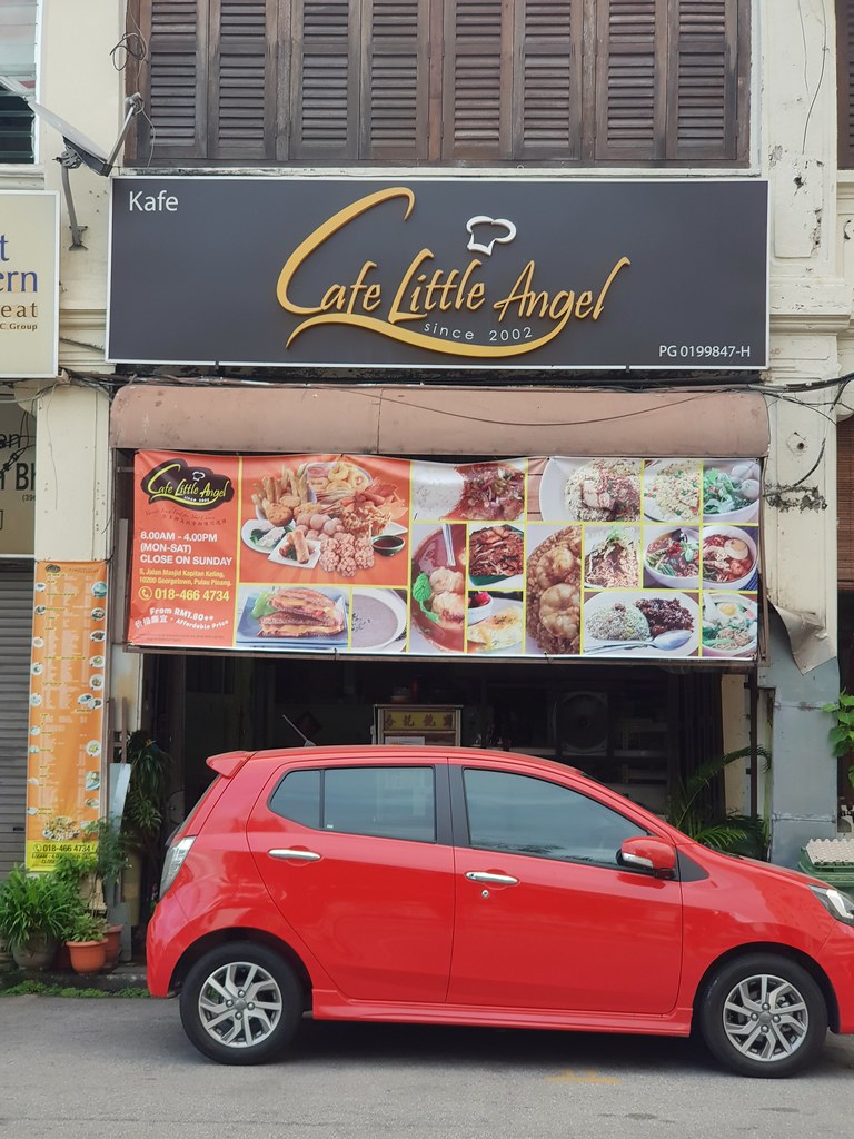 @ Little Angel Cafe at Jalan Masjid Kapitan Keling, Penang