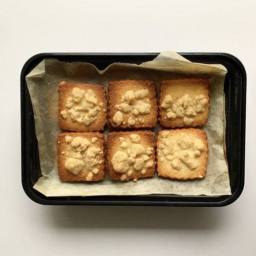 double-ginger crumb cookies