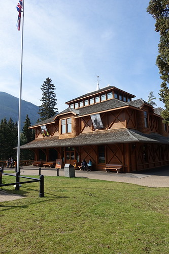 Banff Park Museum Exterior. From History Comes Alive in Banff National Park