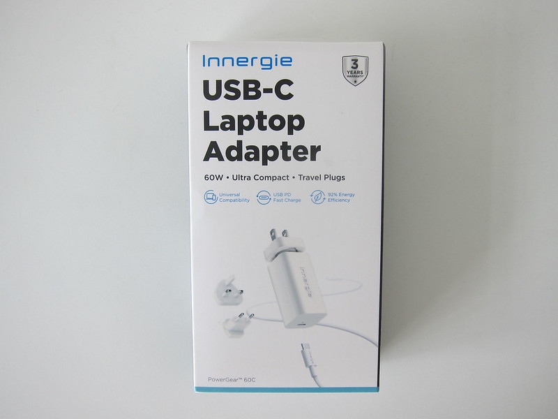 Innergie 60C USB-C Laptop Adapter - Box Back