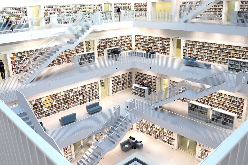 德国斯图加特市立图书馆Stadtbibliothek Stuttgart (1)