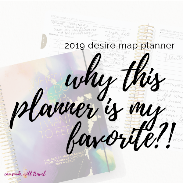 2019 Desire Map Planner