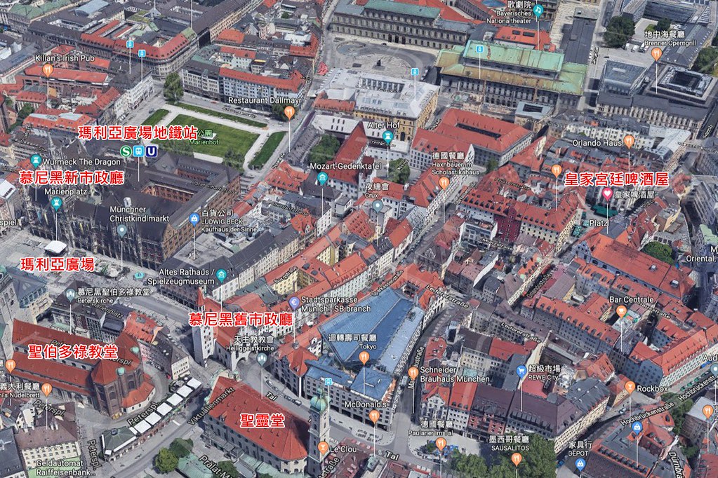 Hofbräuhaus am Platzl Map