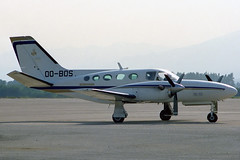 KNM Cessna 414 OO-BOS GRO 07/07/1989