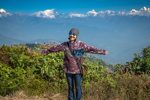 tibet2018 baluwapatideupur bagmatizone nepal np chinese friend nagarkot viewpoint