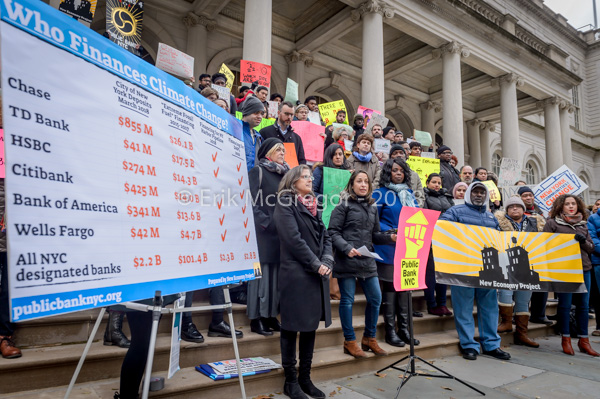 Our Money, Our Future - Rally to create public bank for NYC