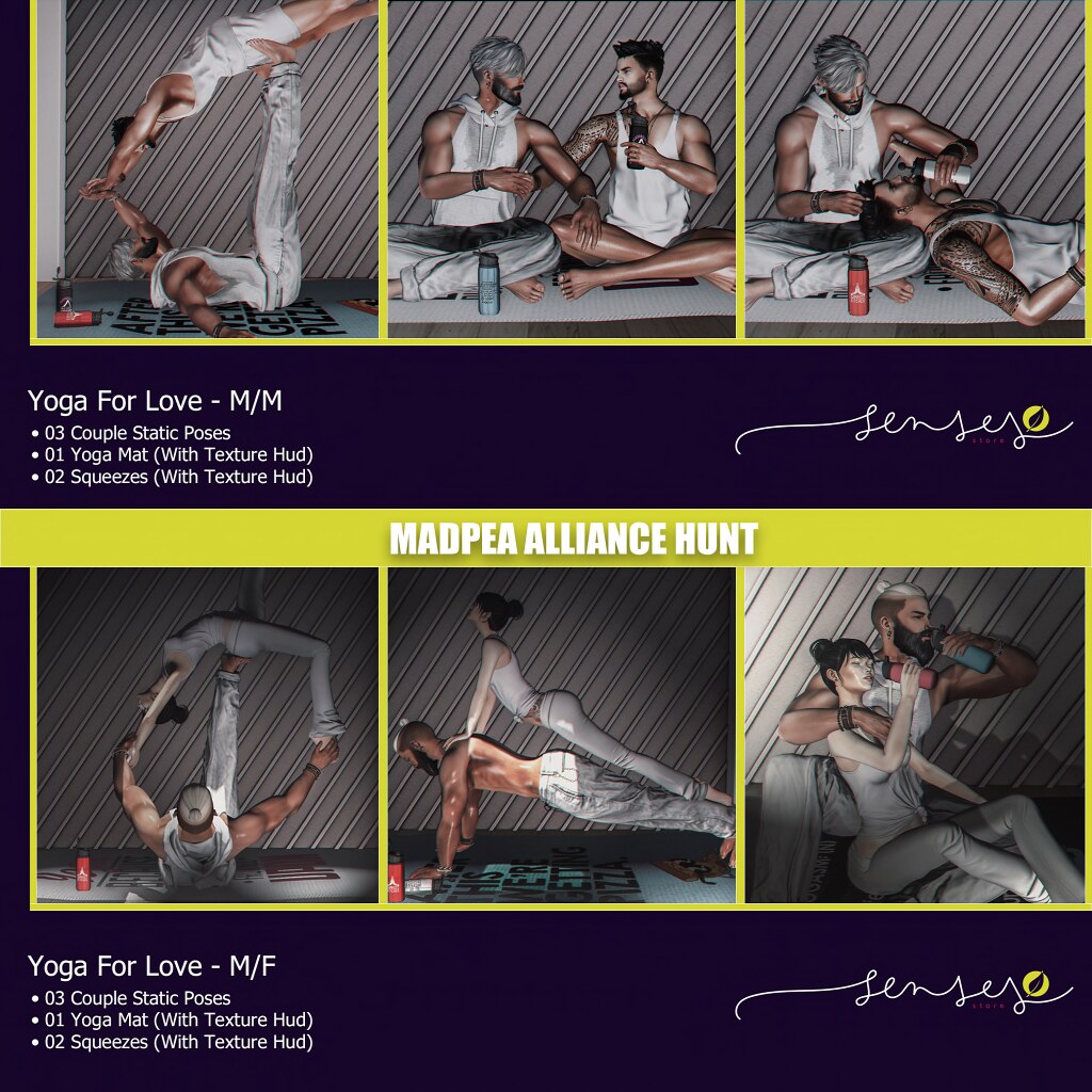 Senses – Yoga for Love MadPea Premium Alliance "New Year, New You" Hunt