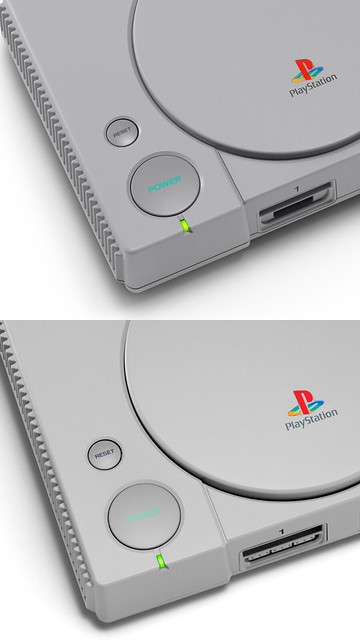 PlayStation Classic comparison photo