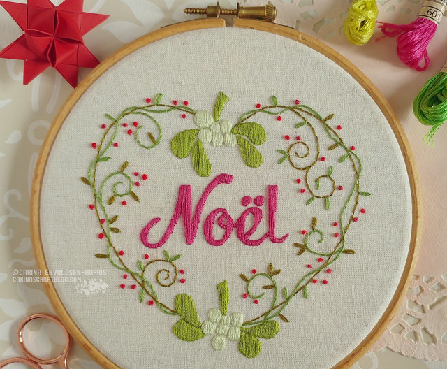 Noël embroidery