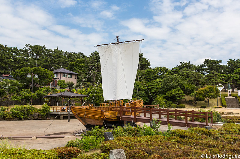 Réplica de barco kitamae