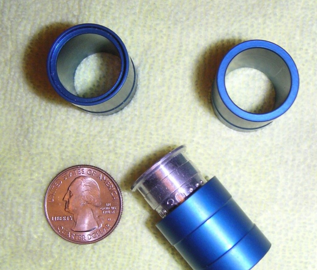 I bought the blue MEC bushing adapter from E-bay, and it worked fine for th...