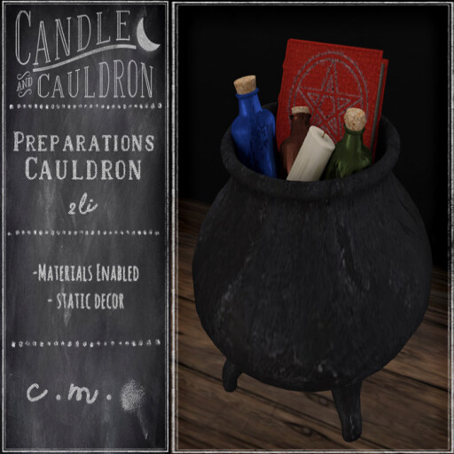 {C&C} Preparations Cauldron Ad