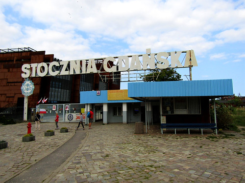 Gate 2 of the Gdansk shipyard