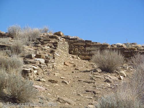 Ruins of Pueblo Alto, Chaco Culture National Historical Park, New Mexico