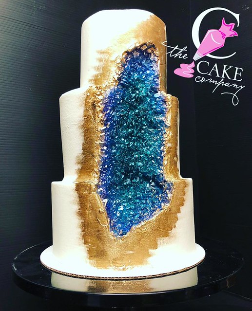 Geode Cake by The Cake Company of Canyon