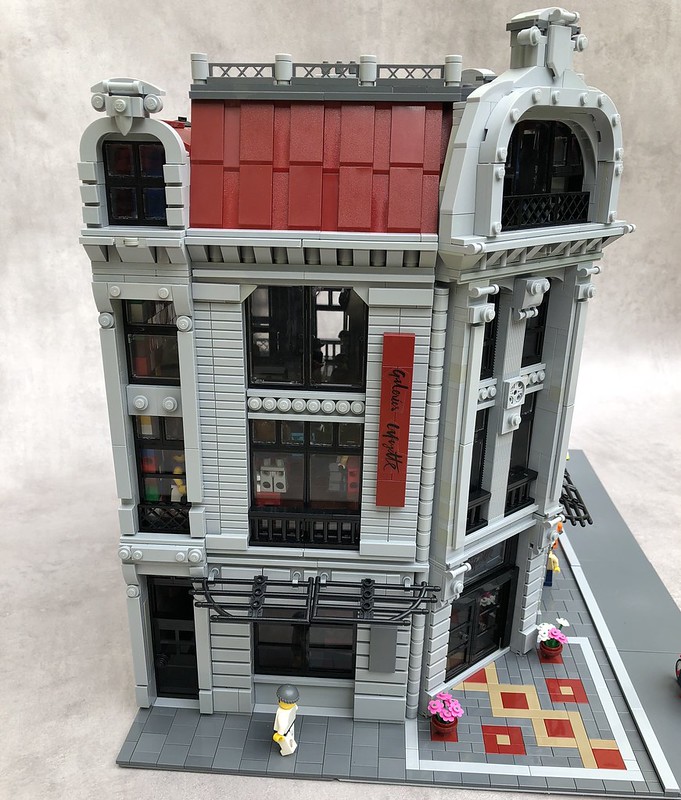 eje Recurso Patatas MOC] Galeries Lafayette, a french mall - LEGO Town - Eurobricks Forums