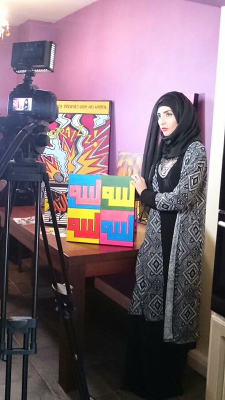 Filming for Step Up show on Islam Channel 2016