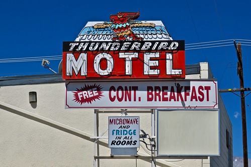 Thunderbird Motel, Bishop, CA