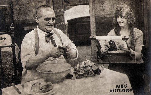 Riley Hatch and Pearl White in The Exploits of Elaine (1914)