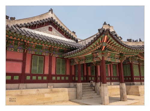 changdeokgungpalace historic landscape seoul sky southkorea