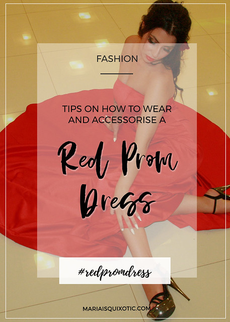 Tips on How to Wear & Accessorise A Red Prom Dress