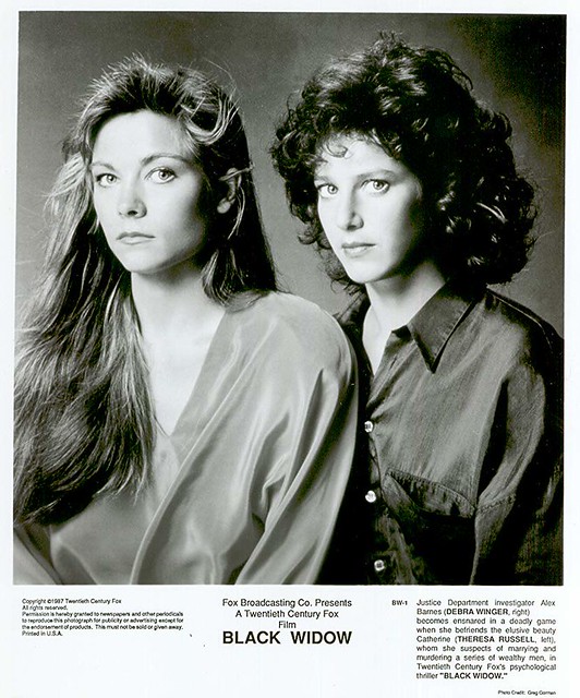 Black Widow - 1987 - Promo Photo - Theresa Russell & Debra Winger