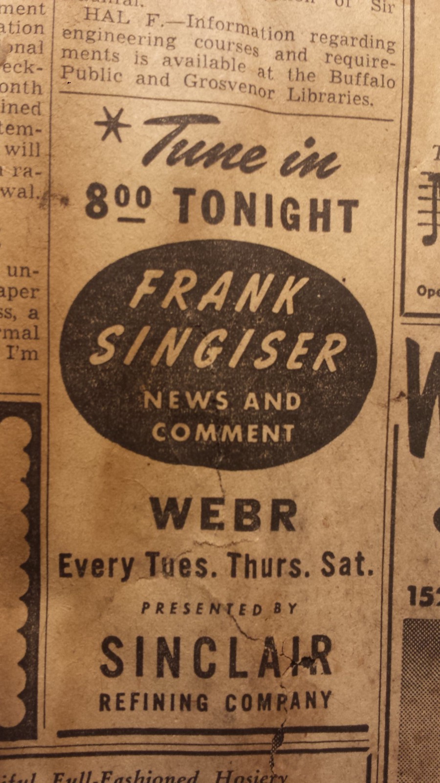 Buffalo News Tuesday June 6 1944