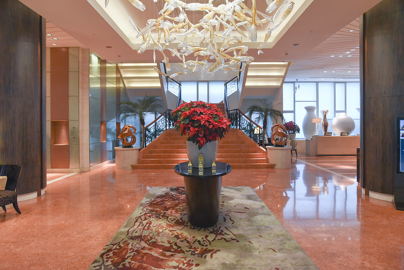 lobby of fairmont makati