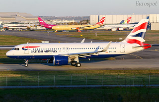 G-TTNG Airbus A320 Neo British Airways