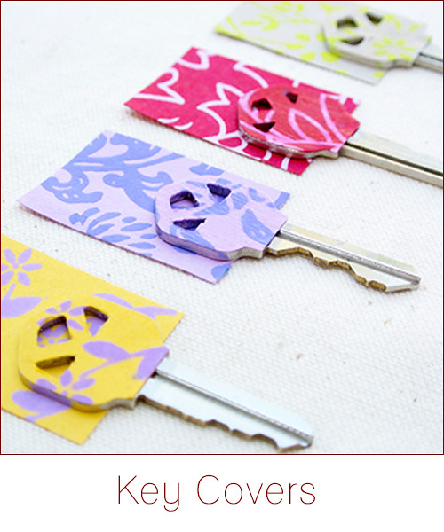 PERSONALIZED KEY COVERS 