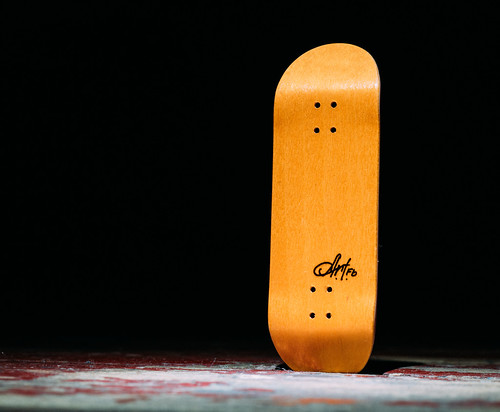 ART Fingerboards - Orange Blank Deck